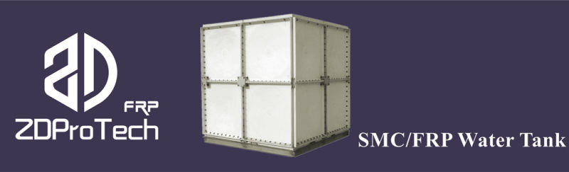 Anti-Aging SMC Plug-in Water Tank for Public Institutions, Residential Houses.