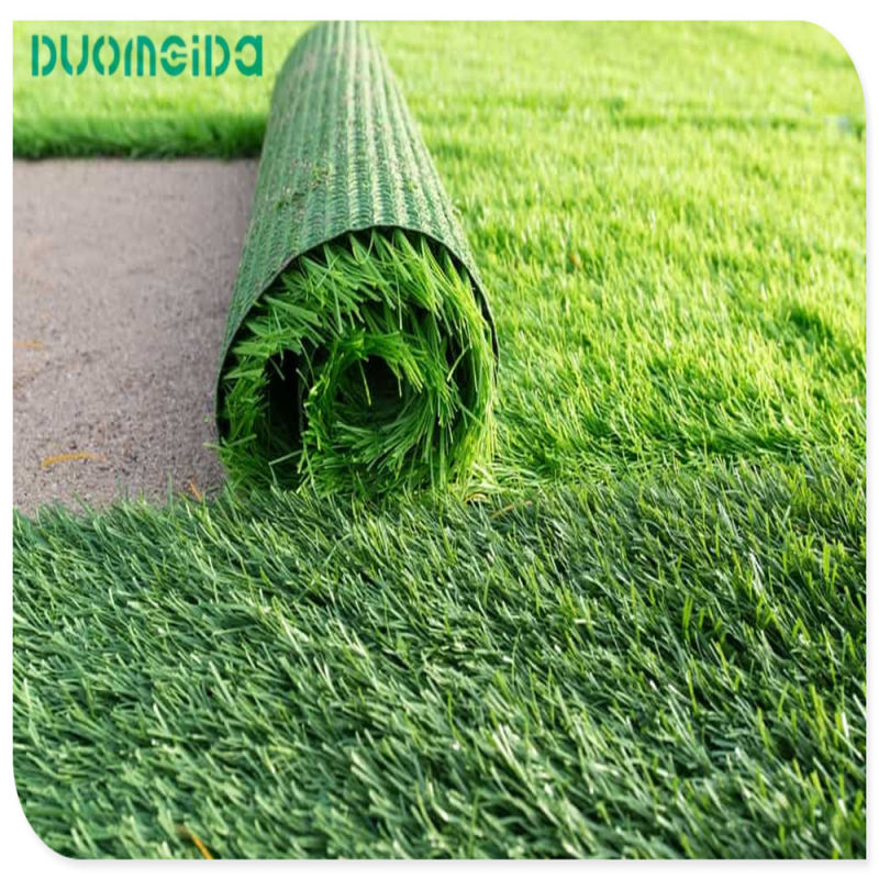 Green Football Synthetic Artificial Grass Green Backing Grass