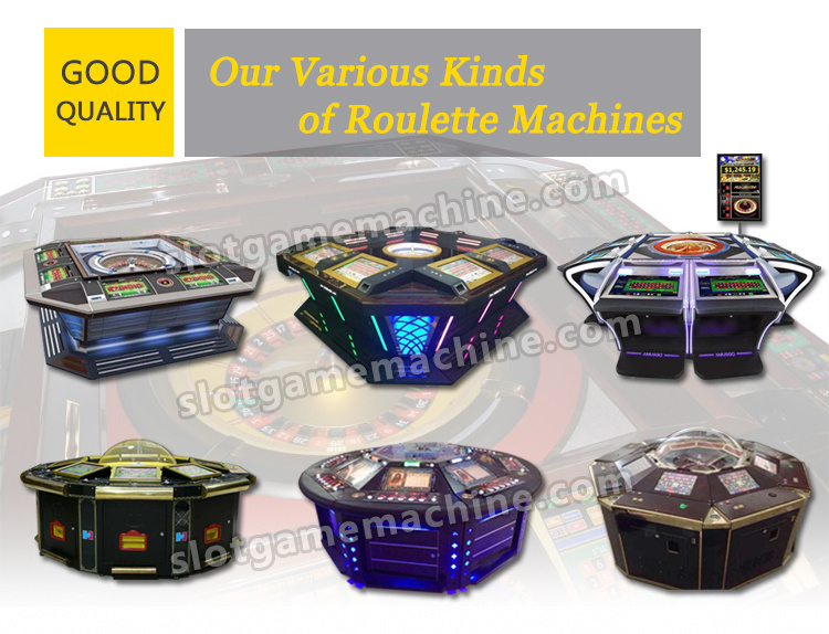 Real Casino Coin Operated Live Roulette Game Machine Casino