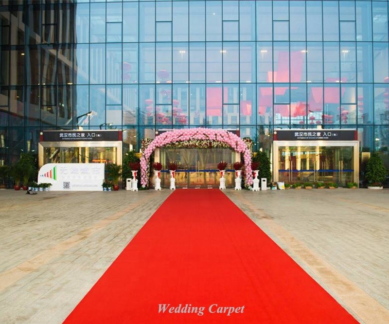 Nonwoven Needle Punch Exhibition Carpet Wedding Carpet Event Carpet