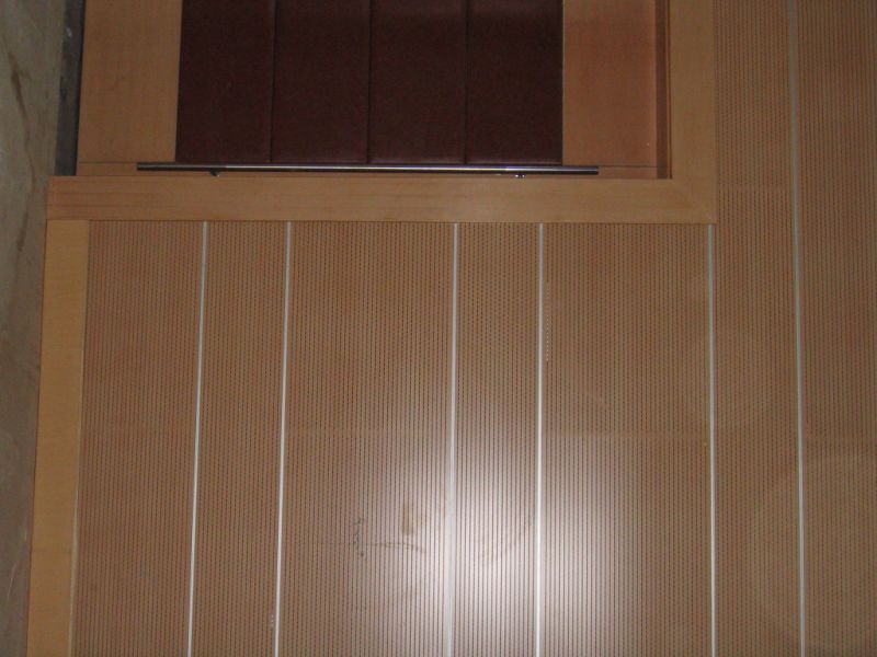 Easy to Install Ballroom/Cinema Applications Grooved Wooden Timber Acoustic Panel