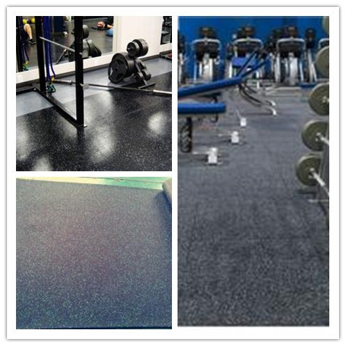 Red / Green / Black Gym Tile Mat with Connector