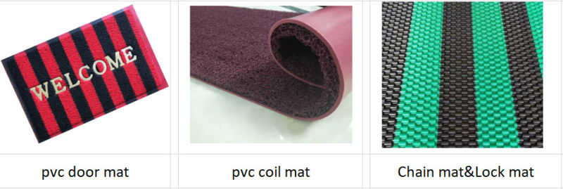 Colorful Anti-Slip PVC Floor Mat / PVC S Mat / PVC Z Mat