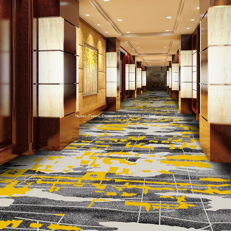 MS811-Wholesale Polyester Tufted Printed Commercial Broadloom Wall to Wall Carpet