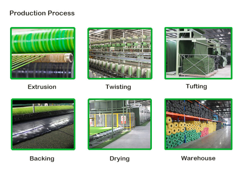 15mm Durable Artificial Grass Artificial Plant Sport Carpets for Golf Court