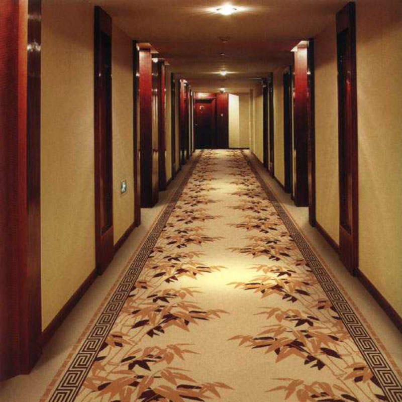 Polyester Non Woven Digital Printed Carpet for Hotel Corridor