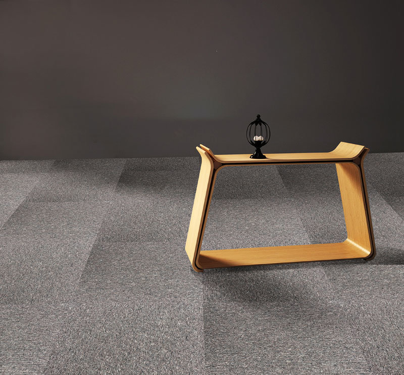 Hot Sale Plain Color Polypropylene Carpet Tiles 50cm*50cm Commercial Office Carpet Tiles