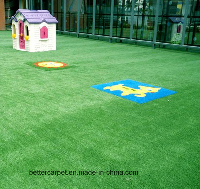 30mm Pile Height Stock Sell Garden Home Sport Artificial Grass Carpet