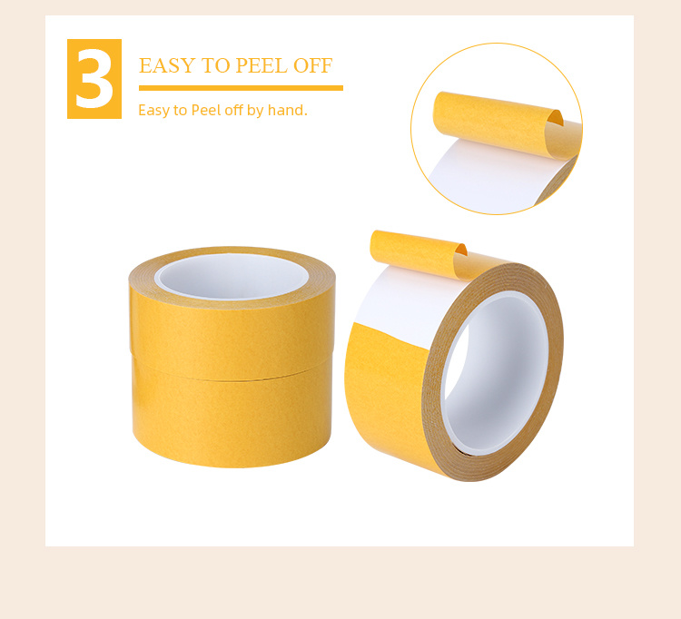 325mic Double Sided PVC Protection Tape for Carpet (BY6968)