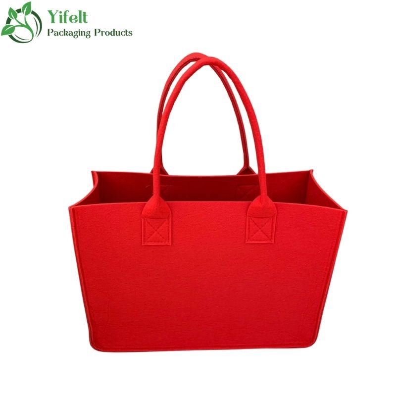 2021 Trending Hot Products Women Bags Felt Shoulder Bag Tote Felt Handbag Felt Shopping Bag