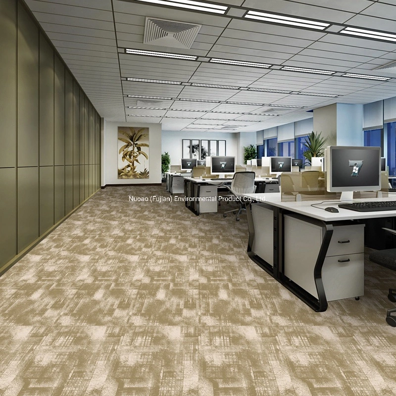 CFS-a4E-2021 Newly Design Multi-Level Loop Tufted Commercial Modular Carpet Tile