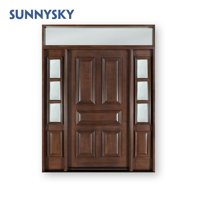 Sound Insulation Lippings Interior Wood Styles Solid Wooden Door
