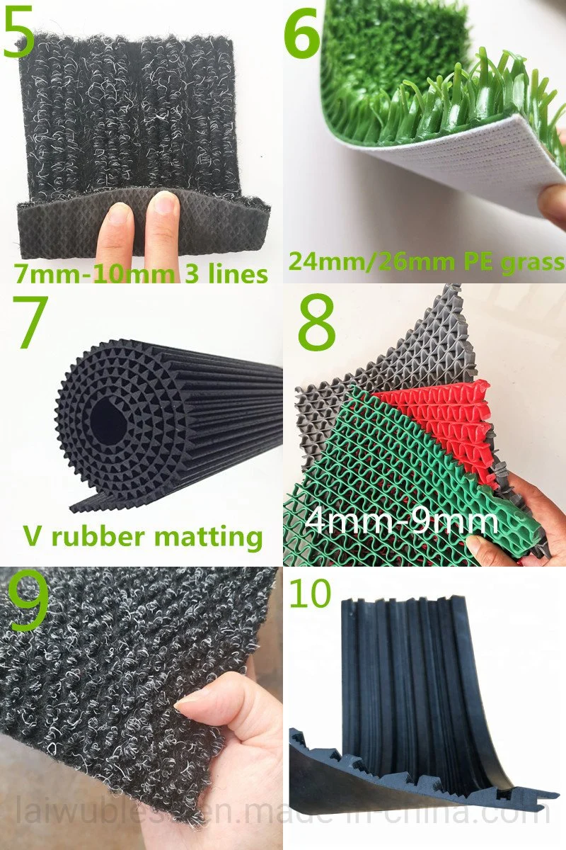 High Efficient 15mm Thickness Sluice Box Mat Carpet Miner Carpet