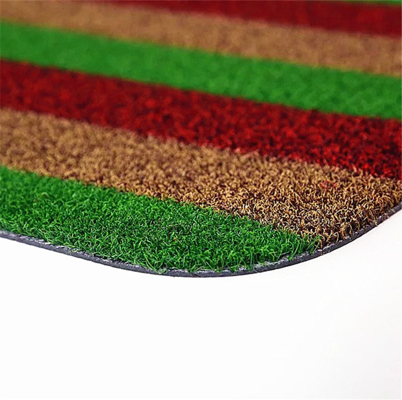 Colorful Grass Mat Door Mat Dust Remove Mat