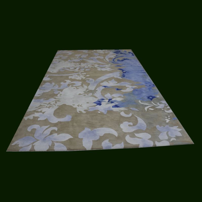 Blue Brown Carpets and Rugs Floor Carpet Home Mat