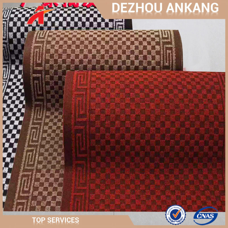 China Carpet Factory 100% Polyester Double Color Jacquard Carpet