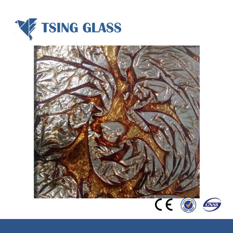 Toughened Patterned Glass for Household Appliance Furniture Glass