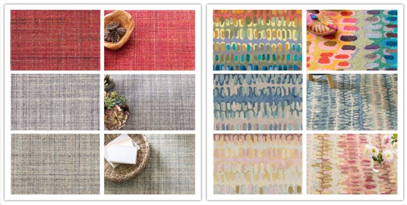 High Quality Carpet Tile Handmade in China Wool Floor Carpet