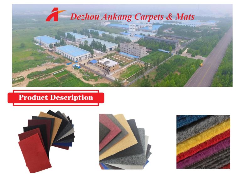 100% Polyester Velour Needle Punched Red Carpet for Event