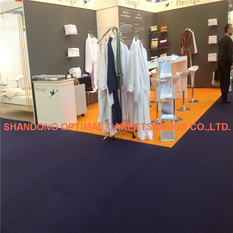 Nonwoven Carpet with Film, Exhibition Carpet of Many Colors