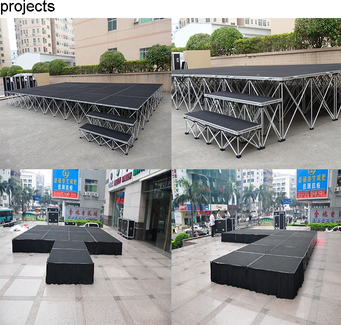 Portable Smart Stage Carpet Stage Platform Equipment for Outdoor Event