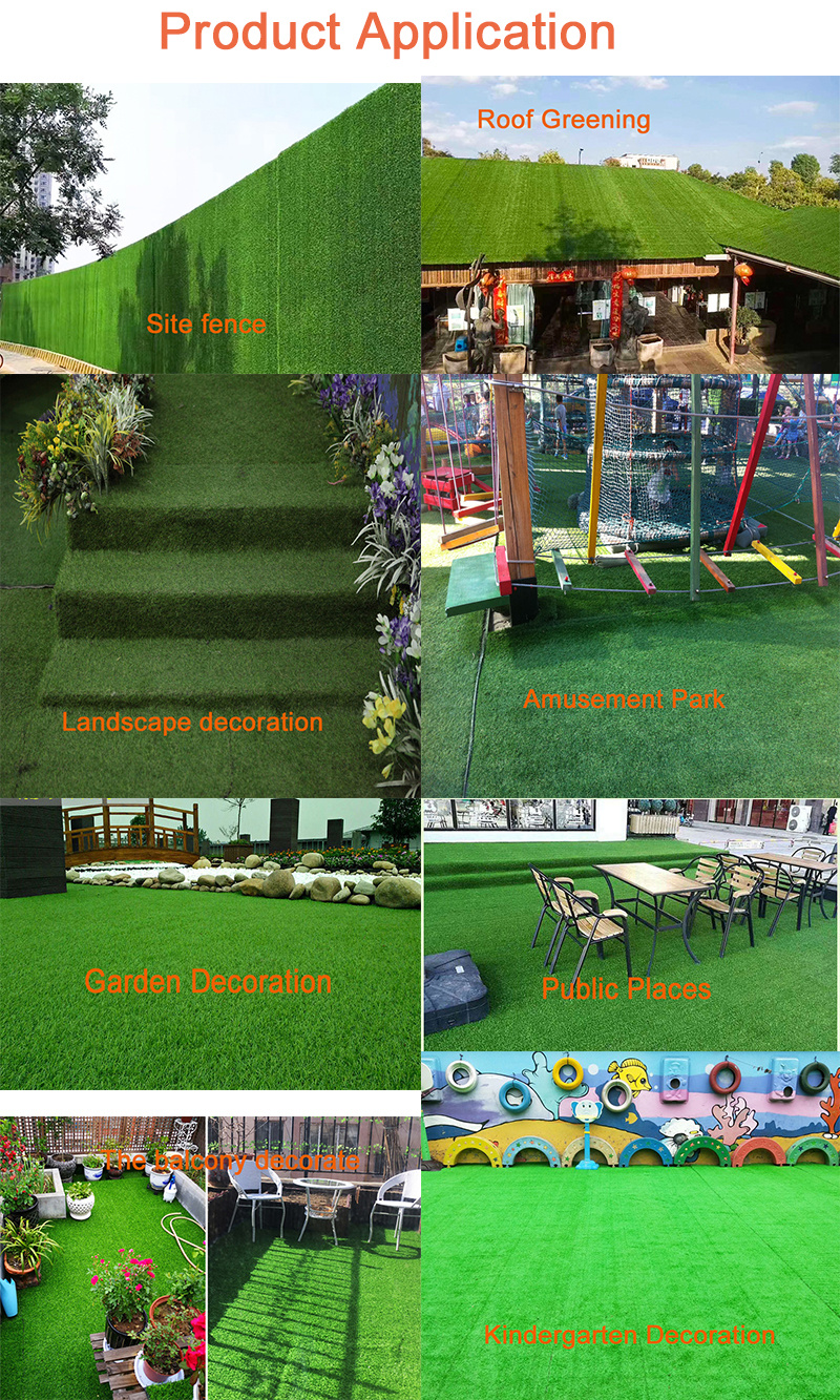 Synthetic Turf Decorative Green Artificial Grass Turf