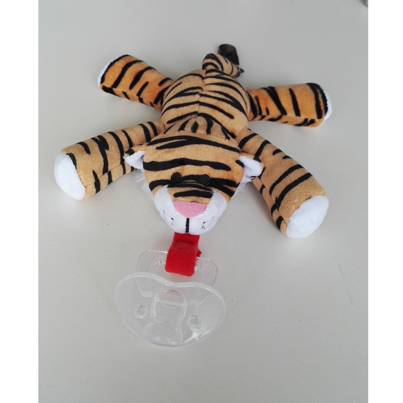 Custom Plush Toy Baby Plush Pacifier Holder Baby Plush Toy