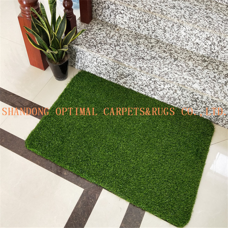 High Quality Eco-Friendly Dust Control Grass Mat/ Carpet