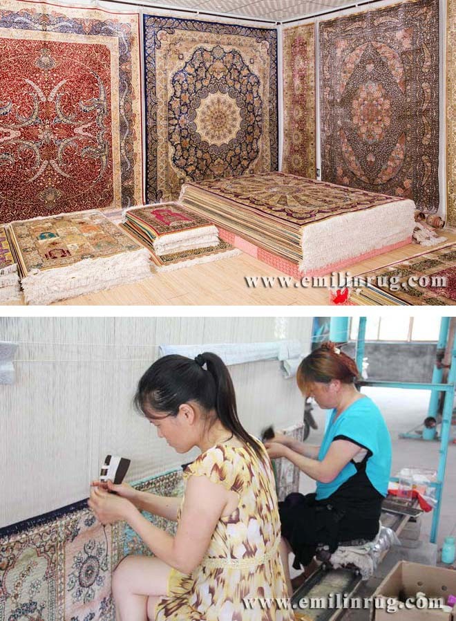 Pure Silk Carpets