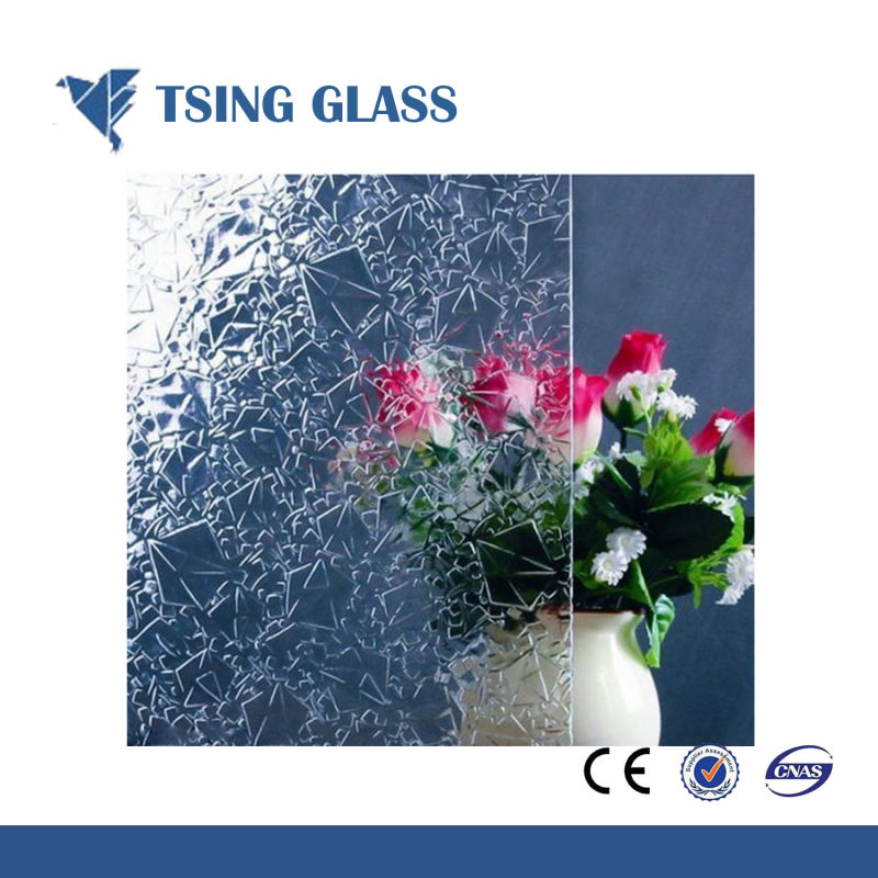 Toughened Patterned Glass for Household Appliance Furniture Glass