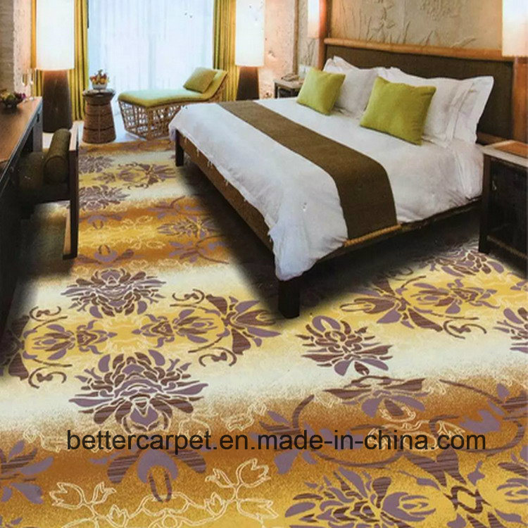 High Pile Wilton Carpet Luxury Hotel Carpet Keep Warm and Durable Decorative Carpet