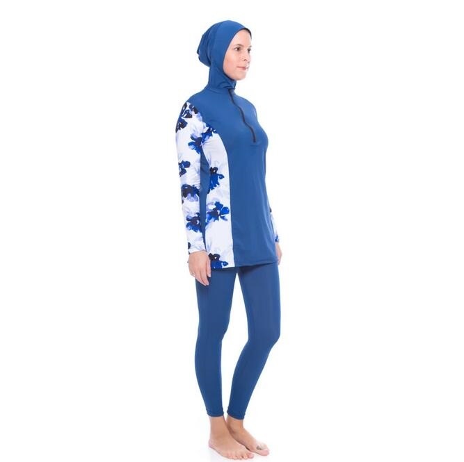 Anti-Static Lycra Long Sleeve Women's Muslims Swimwear& Wetwear (CL-731)