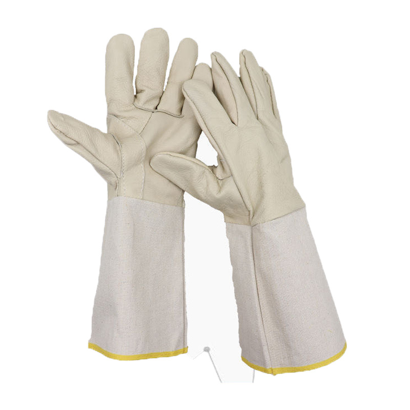Heavy Industrial Protection Work Cowhide Leather Working Welding Gloves