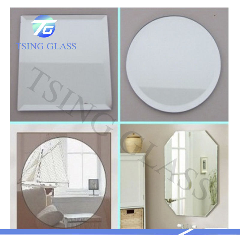 3-8mm Aluminium Mirror / Float Mirror /Framed Mirror /Unframed Mirror / Round Mirror / Bathroom Mirror /Edge Polished Mirror