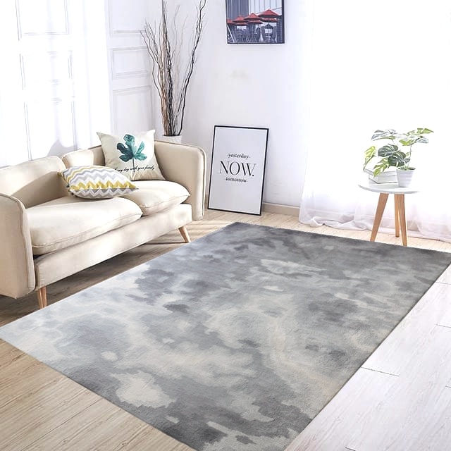 Grey Dark to Light Carpet Floor Carpets Wool Rugs Acrylic Rug