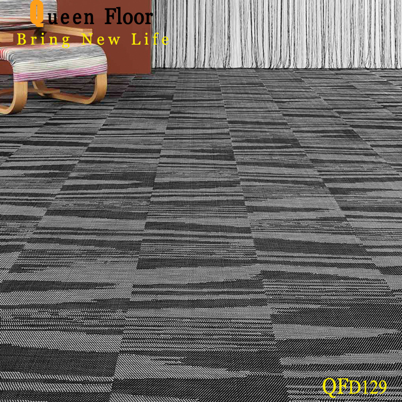 2mm Thick Carpet Non Slip PVC Floor Tiles