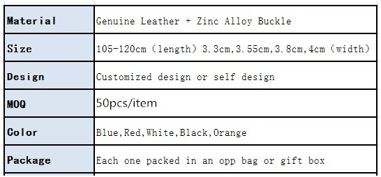Fashion Alloy Buckle Men's Cowhide Leather Belts