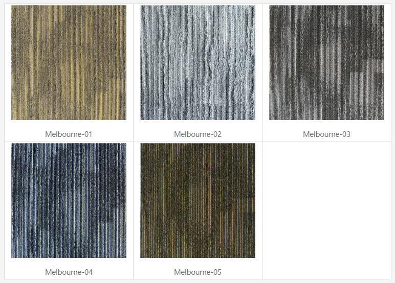 Wholesale Price Durable PP Carpet Square 50X50cm Office Carpet Tiles