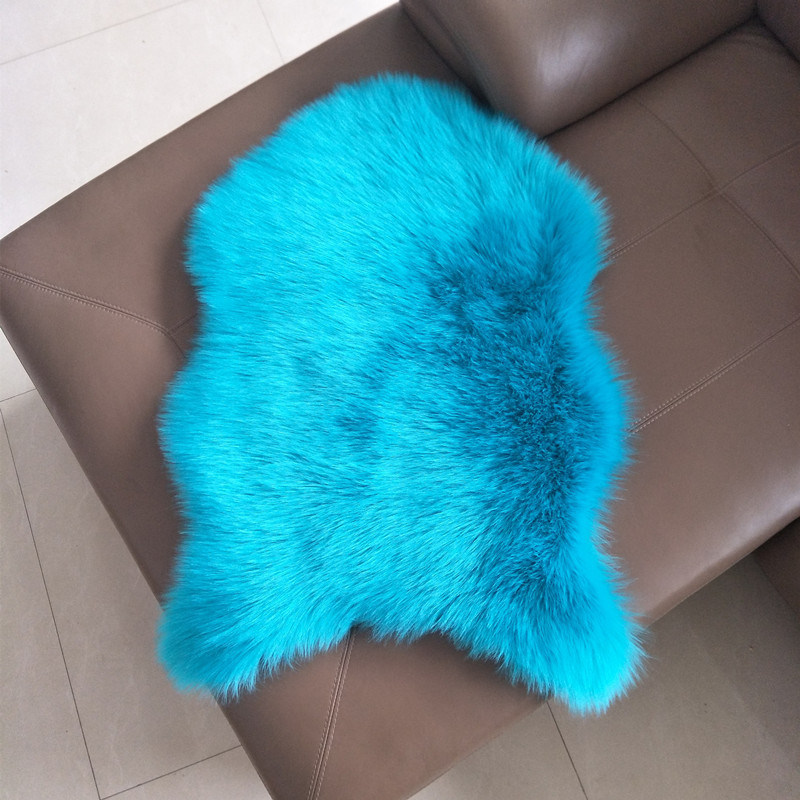 Rabbit Faux Fur Sheepskin Carpets Fake Fur Artificial Carpet Rug for Home