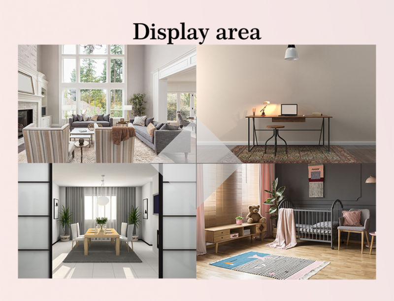 Modern Light Luxury Trend Carpet Living Room Geometric High-End Custom Coffee Table Bedside Carpet