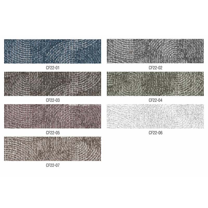 CF22-3W-Hot Sale PET Non-Woven Tufted Commercial Carpet Tile/Modular Carpet