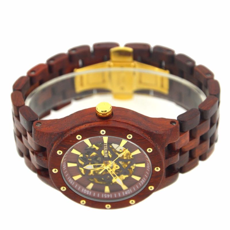 Trade Assurance Four Color Can Be Choose Personalized Art Wood Watch