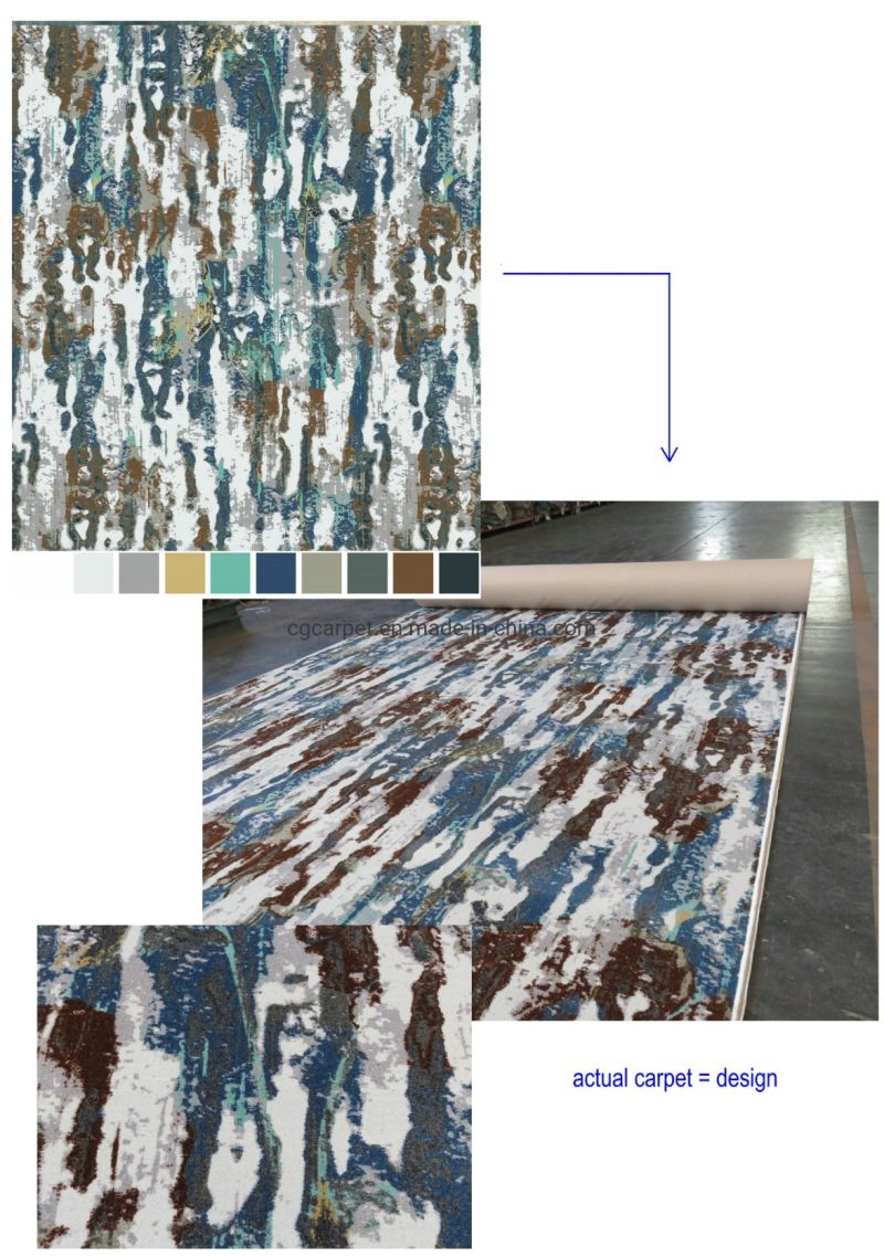 Hotel Carpet Print Carpet Polyester Print Carpet Floor Carpet