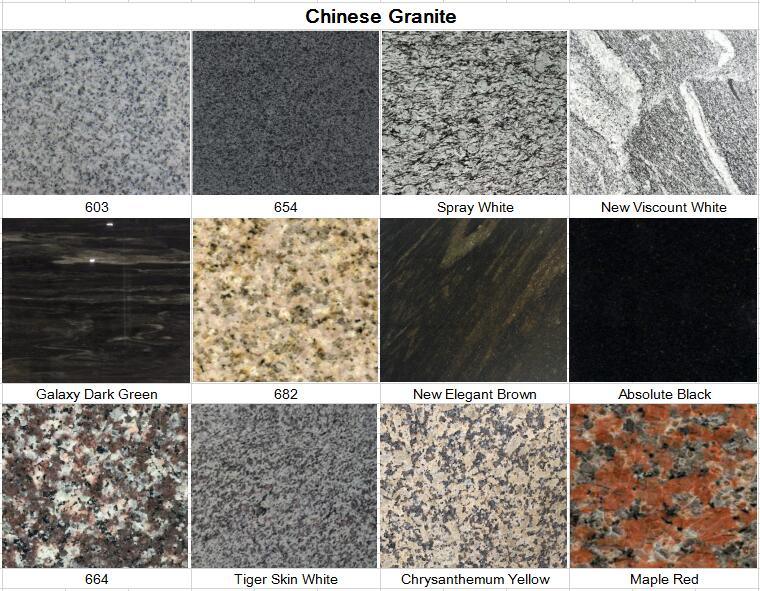 Natural Stone G562 Maple Red China Granite Floor Wall Tiles
