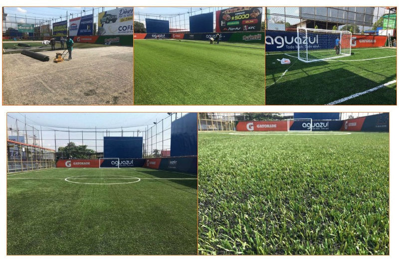St Synthetic Football/ Fifa 2 Star Thiolon Soccer Artificial Turf Manufacturers