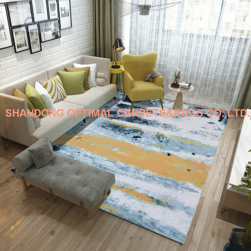 Sitting Room Living Poom Printed Design Rug 160cmx230cm