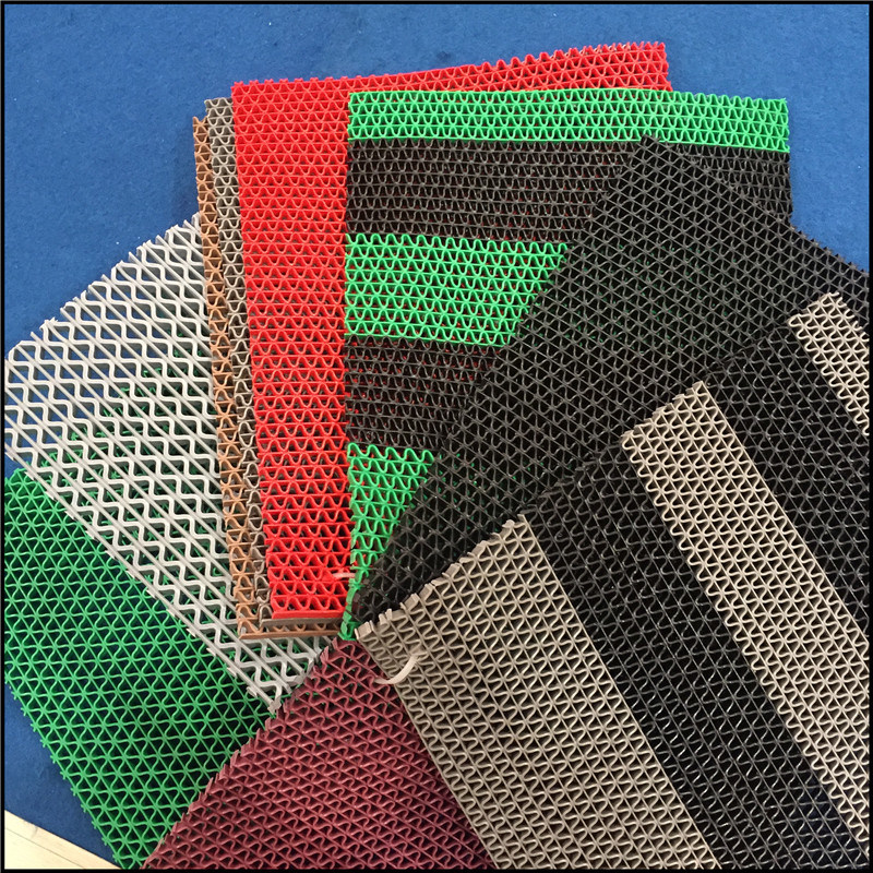 Wholesale PVC S Mat Non-Slip Mat Plastic Mat
