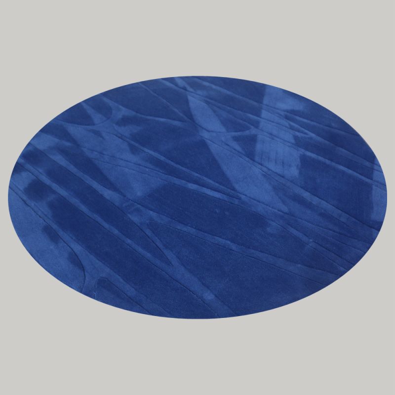 Sky Blue Round Carpets Acrylic Rugs Floor Carpet and Rug