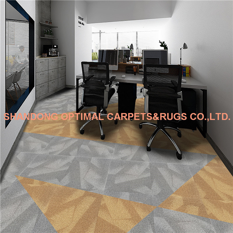 Office Carpet High Traffic Tiles with PVC Backing