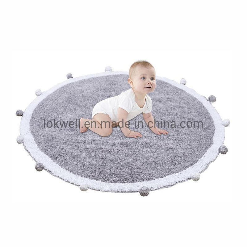 Children Carpet Plush Rug Play Game Mat Carpet Baby Cushion